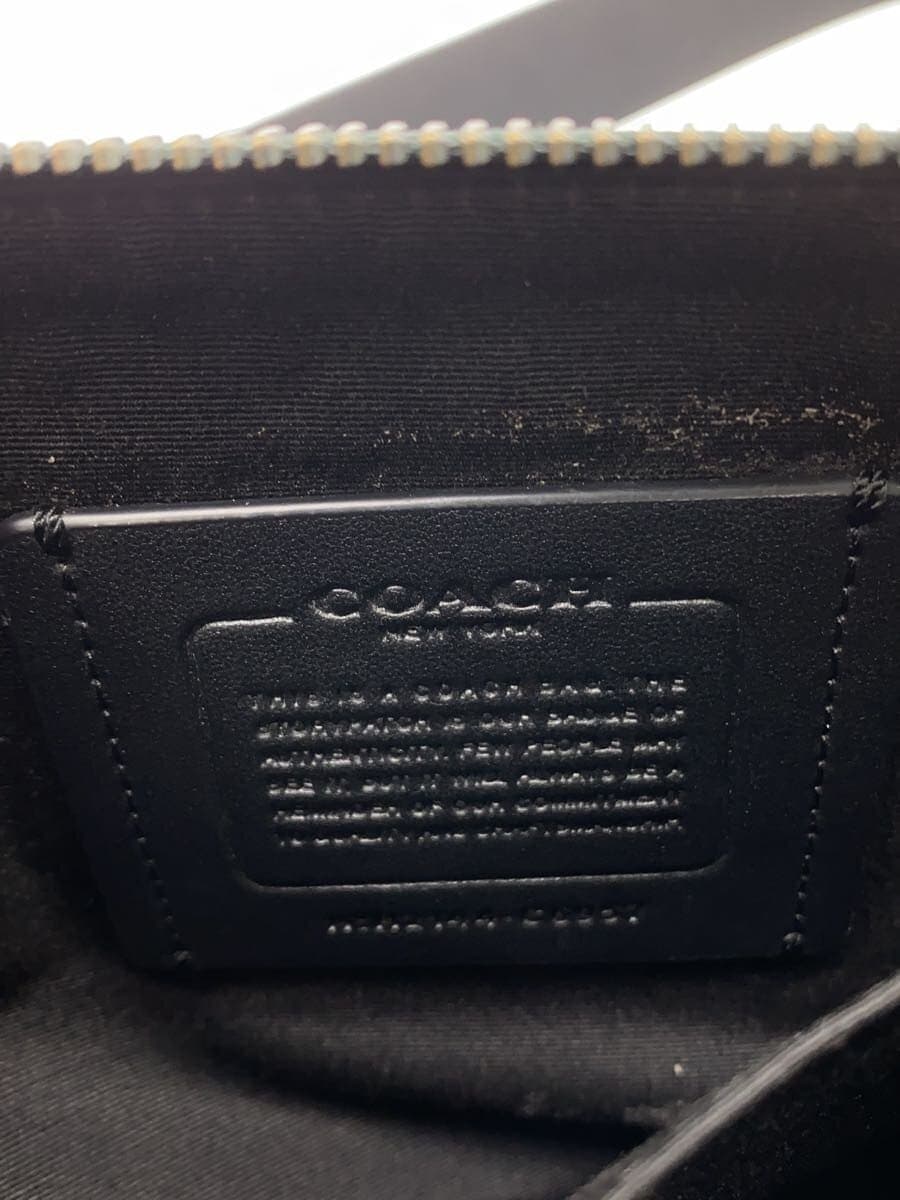 COACHCOACH Shoulder Bag Everett Color Block Signature Leather GRN C6957 5