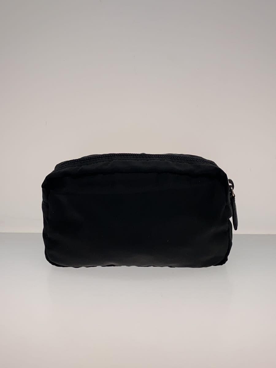 PRADAPRADA Prada Pouch Nylon Black Solid MV339 3