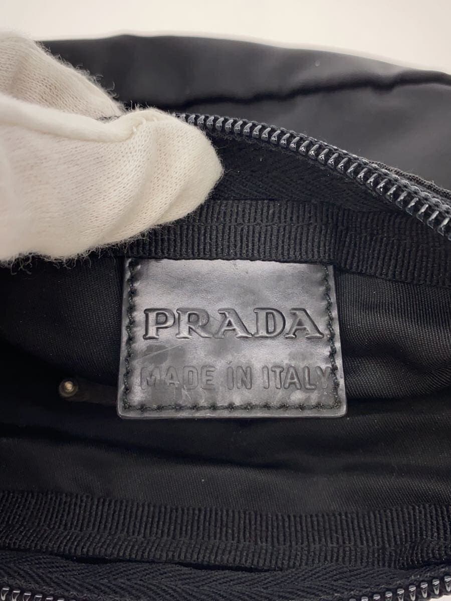 PRADAPRADA Prada Pouch Nylon Black Solid MV339 5