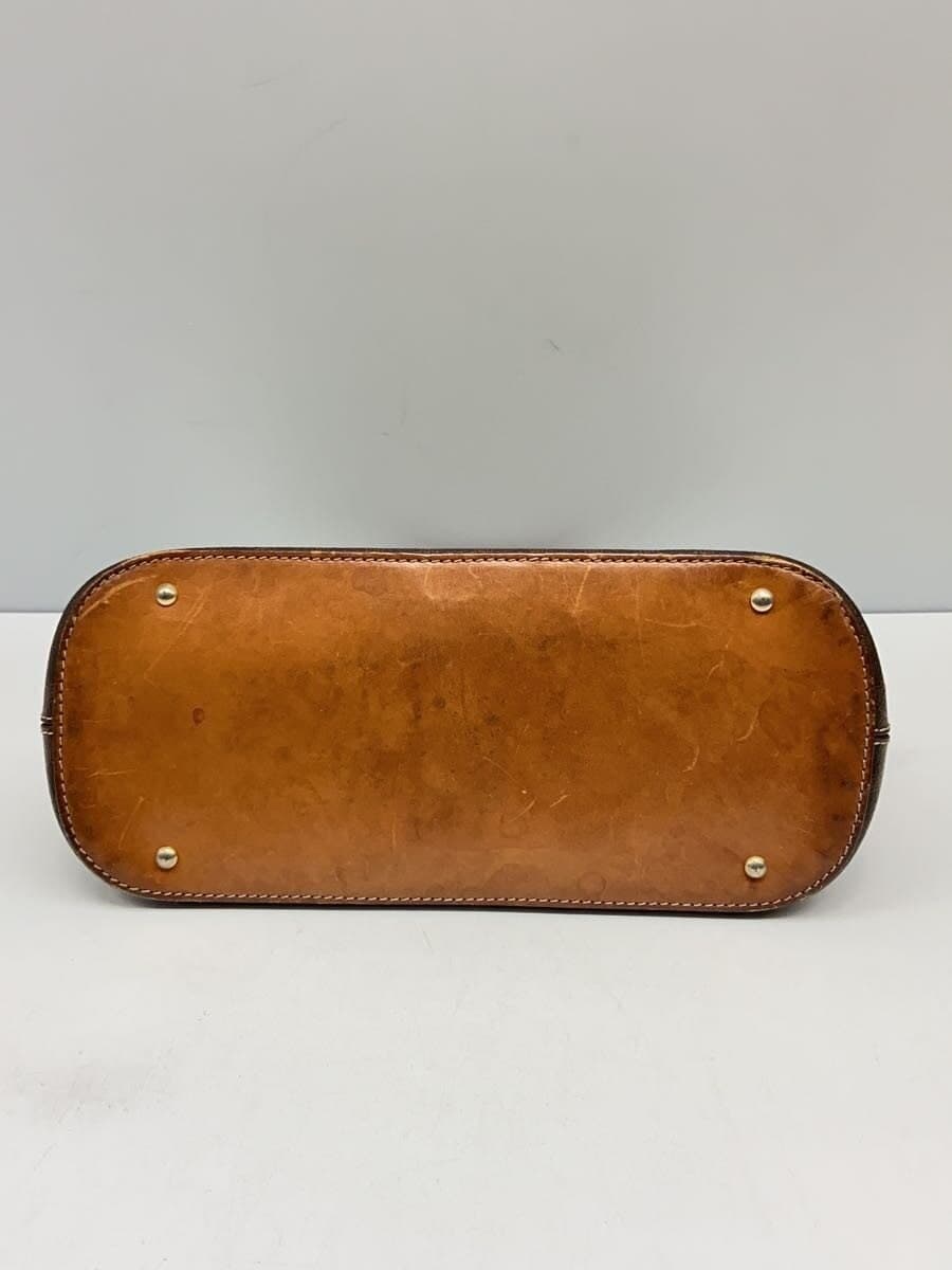 CELINE handbag PVC Brown All-over pattern M94 4