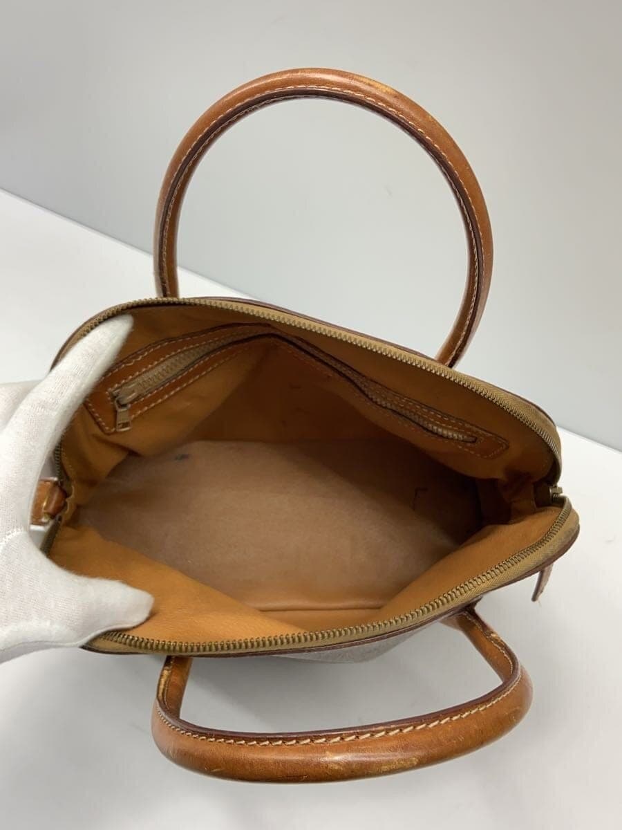 CELINE handbag PVC Brown All-over pattern M94 6