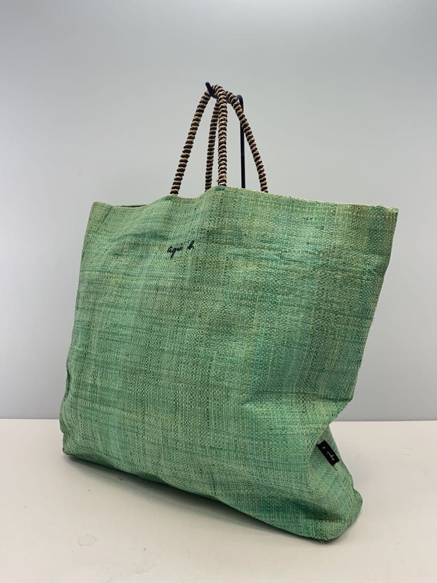 agnes b. Tote Bag GRN MX02-03 2