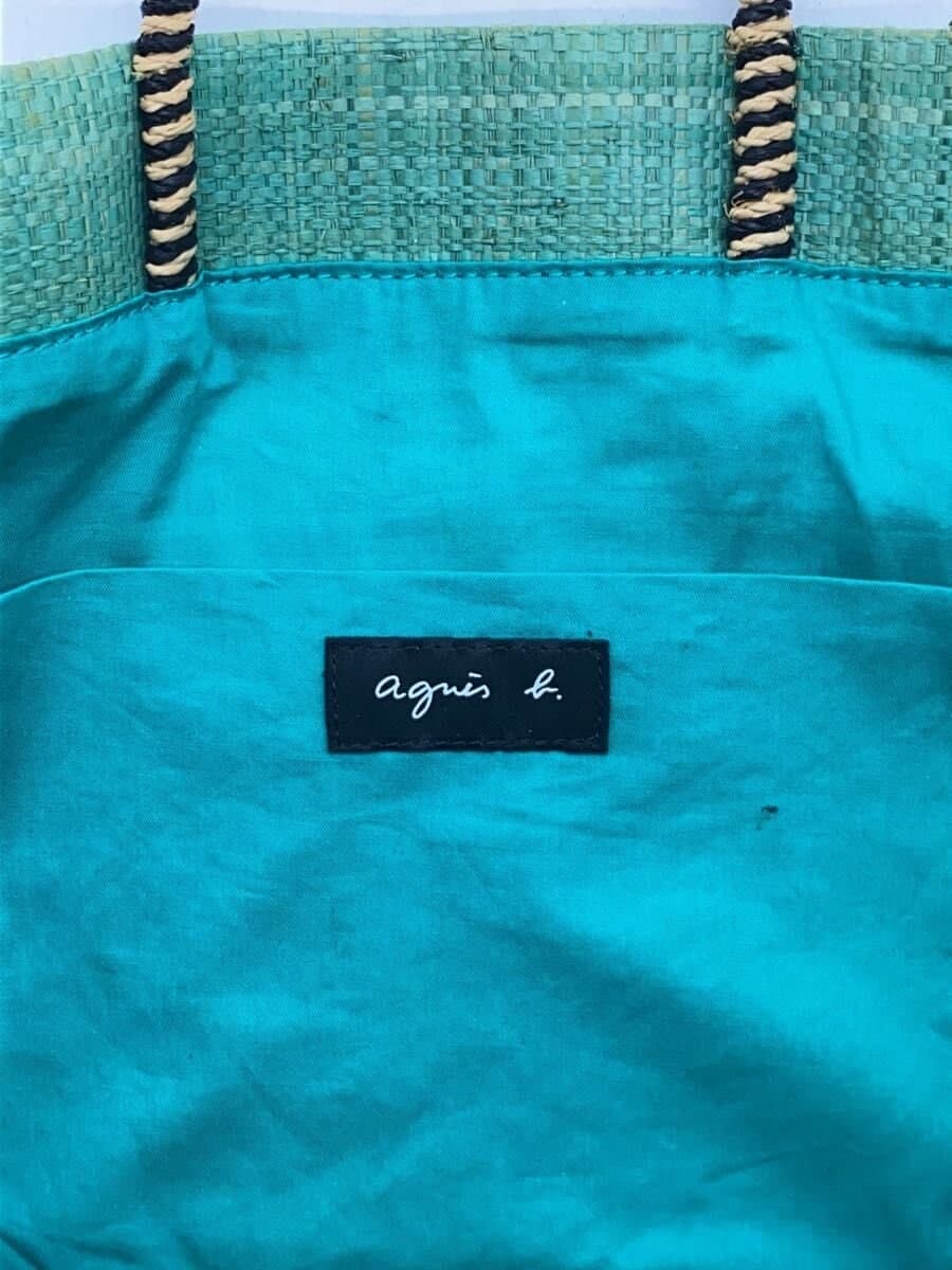 agnes b. Tote Bag GRN MX02-03 5