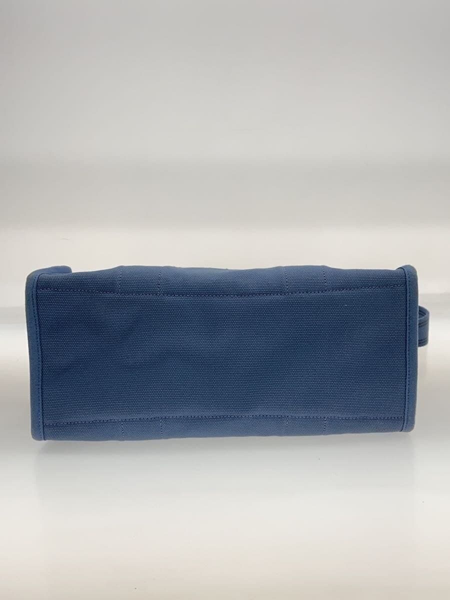 COACH Cargo Tote Canvas BLU 4