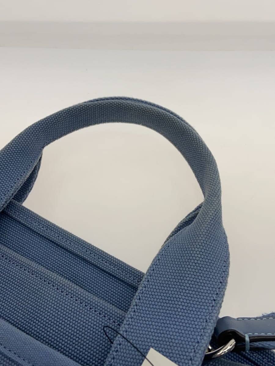 COACH Cargo Tote Canvas BLU 8