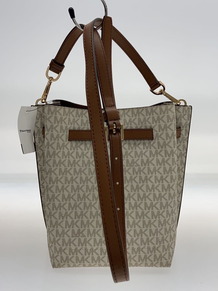 MICHAEL KORS Shoulder Bag PVC WHT All Over Pattern 35H0GU5M5B 3