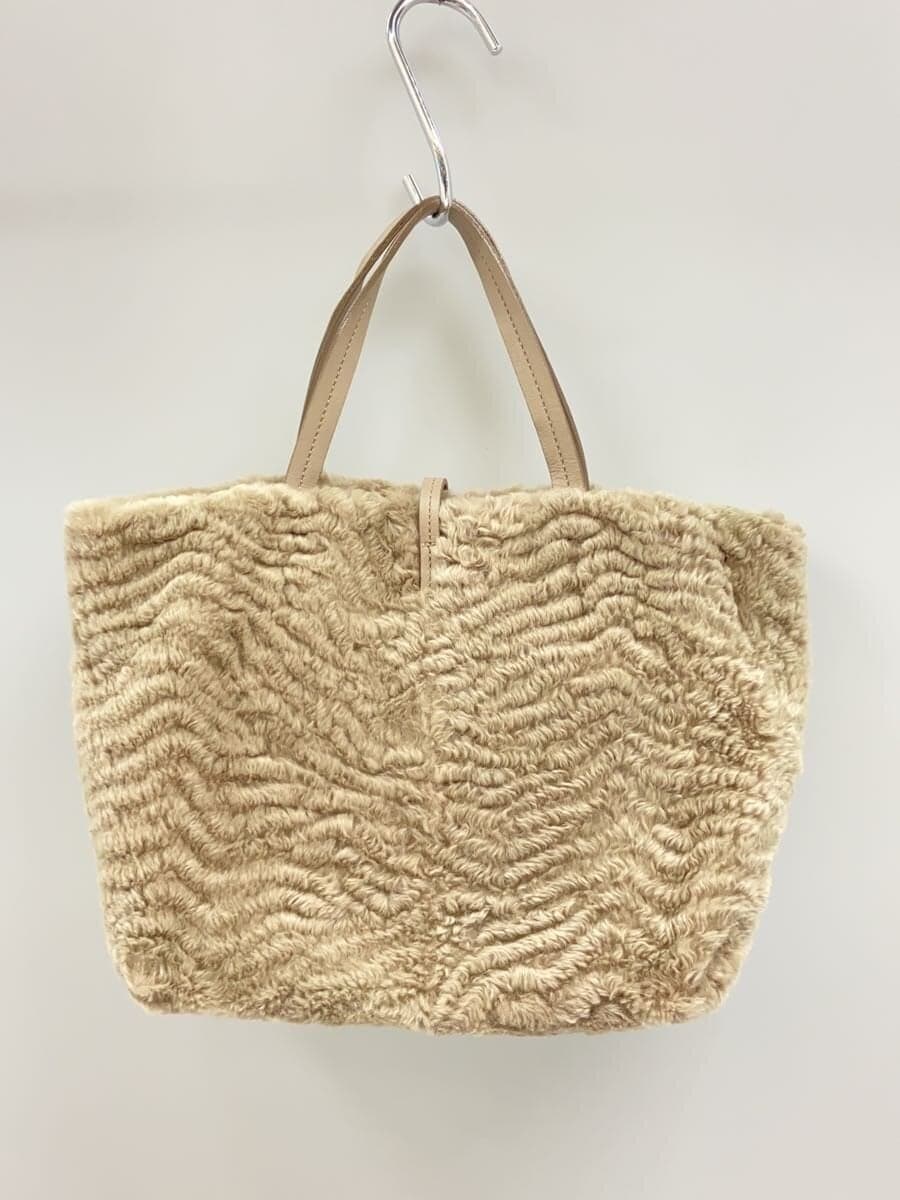 Salvatore Ferragamo tote bag fur beige FJ-21 D415 3