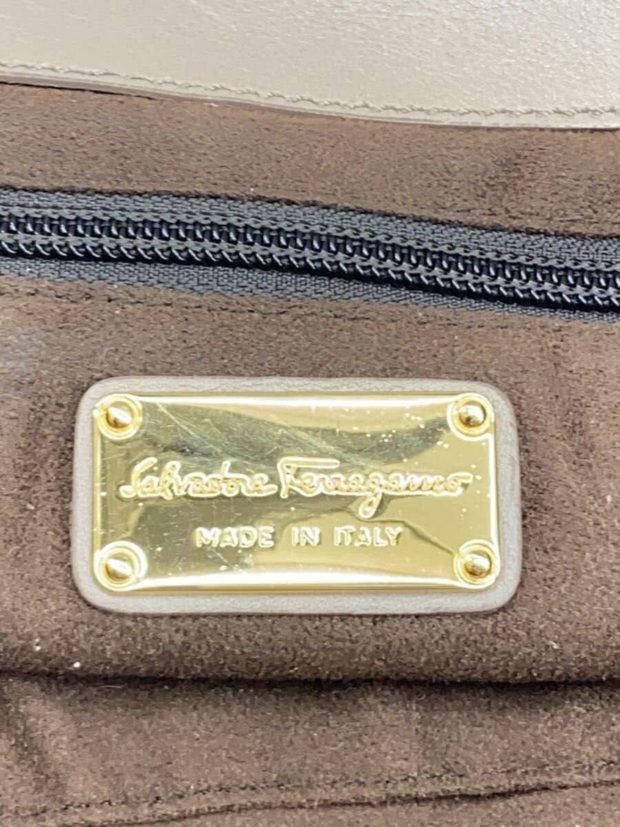 Salvatore Ferragamo tote bag fur beige FJ-21 D415 5