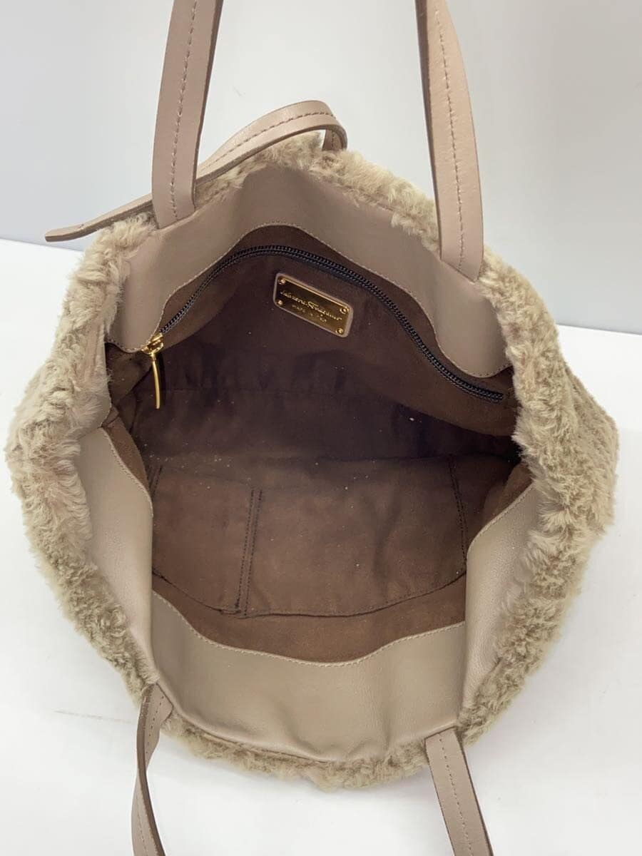 Salvatore Ferragamo tote bag fur beige FJ-21 D415 6