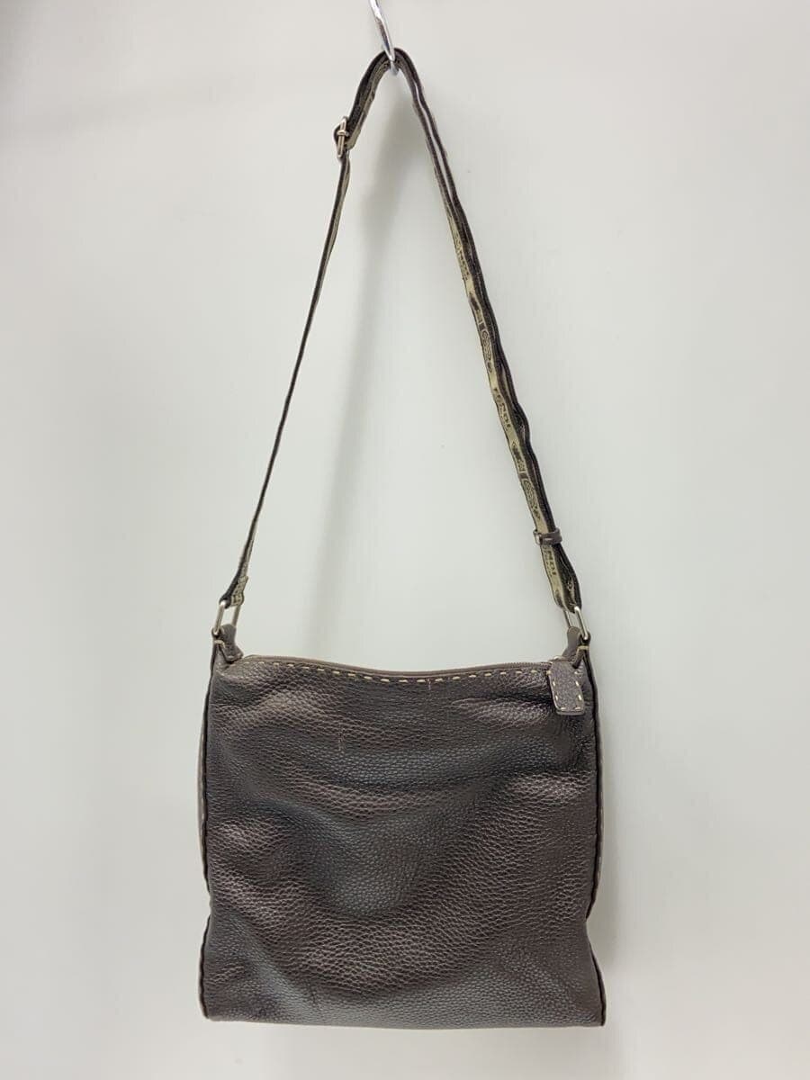 FENDI shoulder bag leather BRW 3