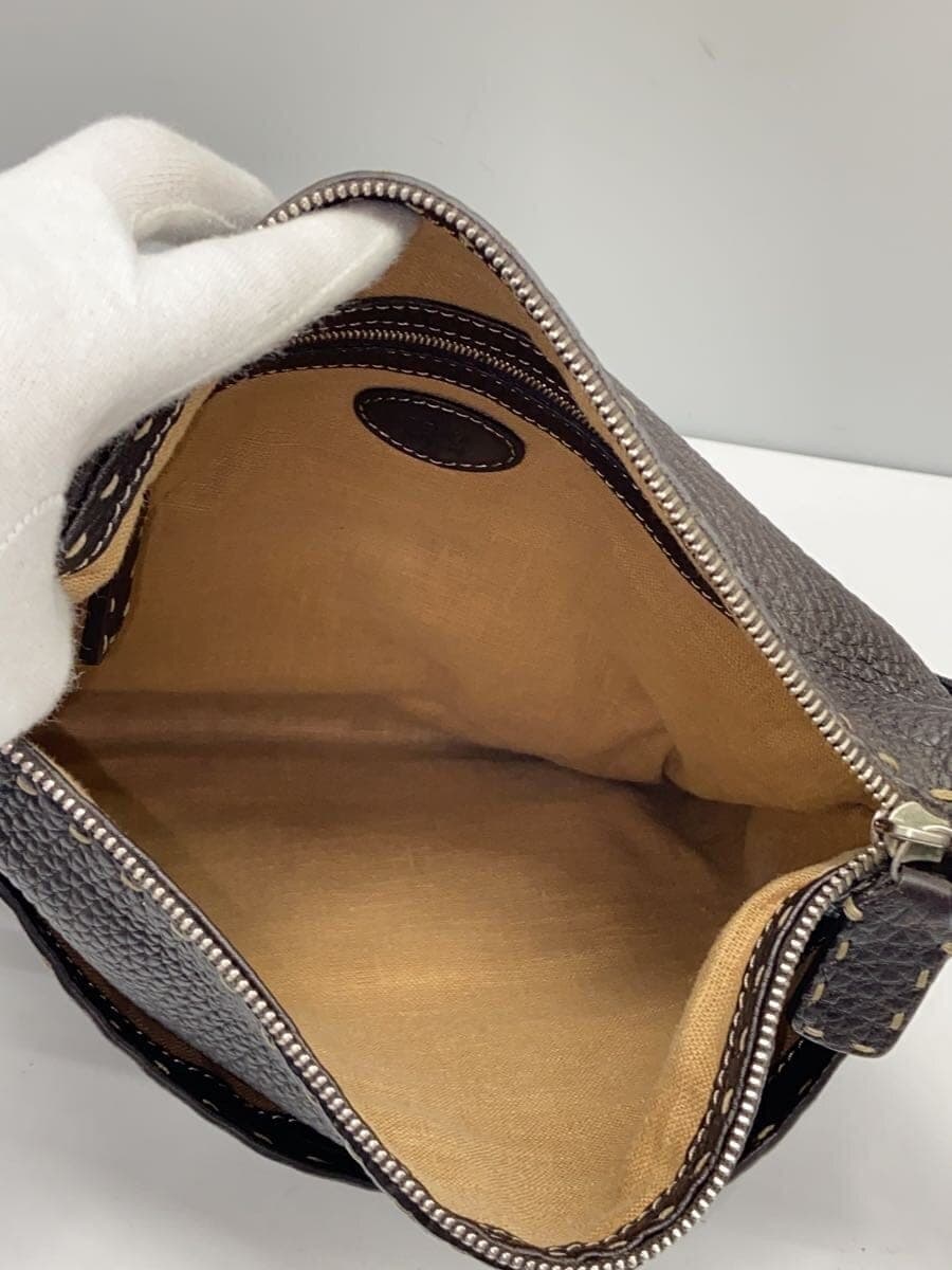 FENDI shoulder bag leather BRW 6