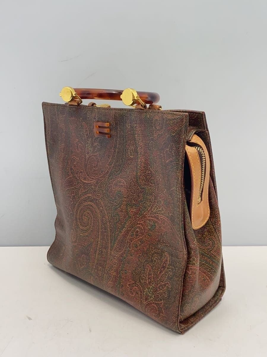 ETRO Handbag PVC Multicolor Paisley 2
