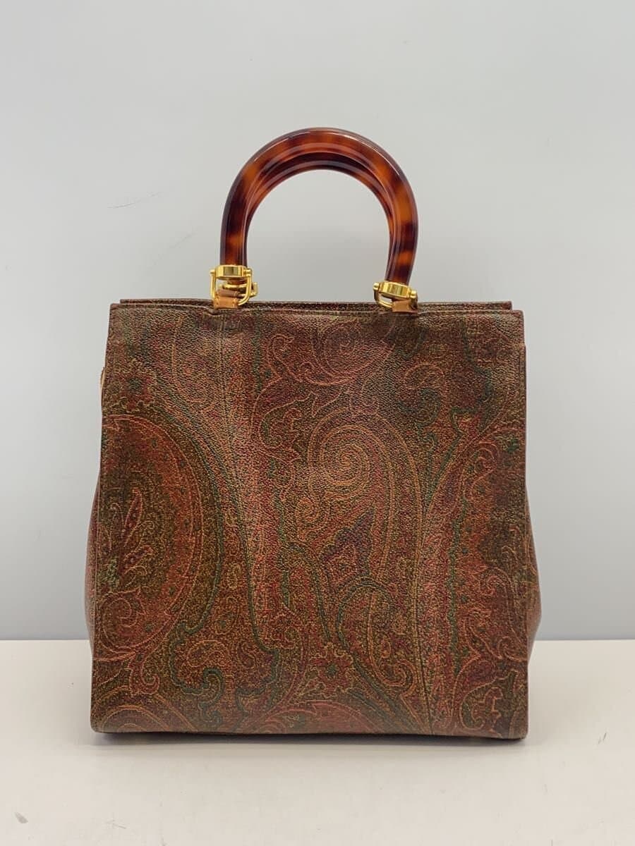 ETRO Handbag PVC Multicolor Paisley 3