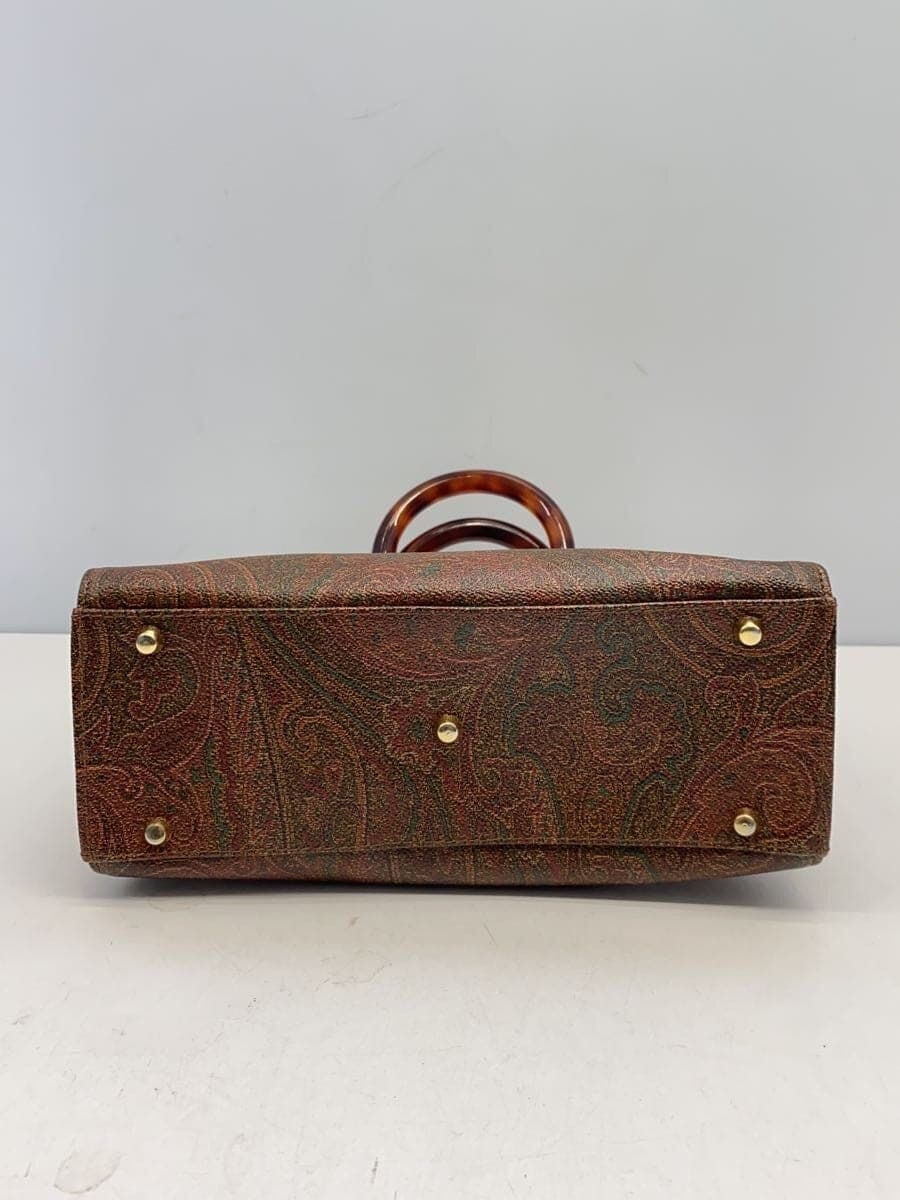 ETRO Handbag PVC Multicolor Paisley 4