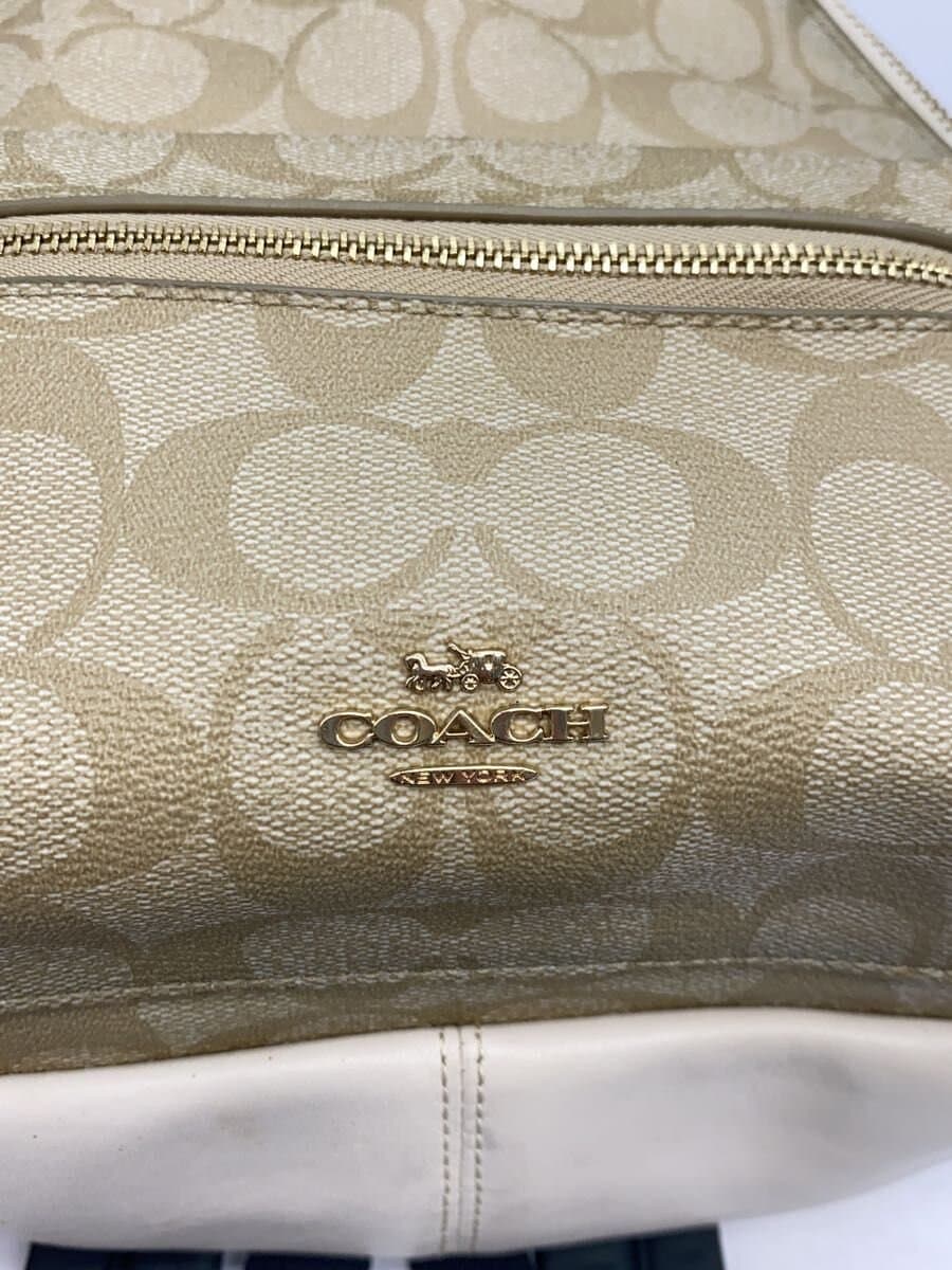 COACH Mini Charlie Backpack_Signature_White Leather 5