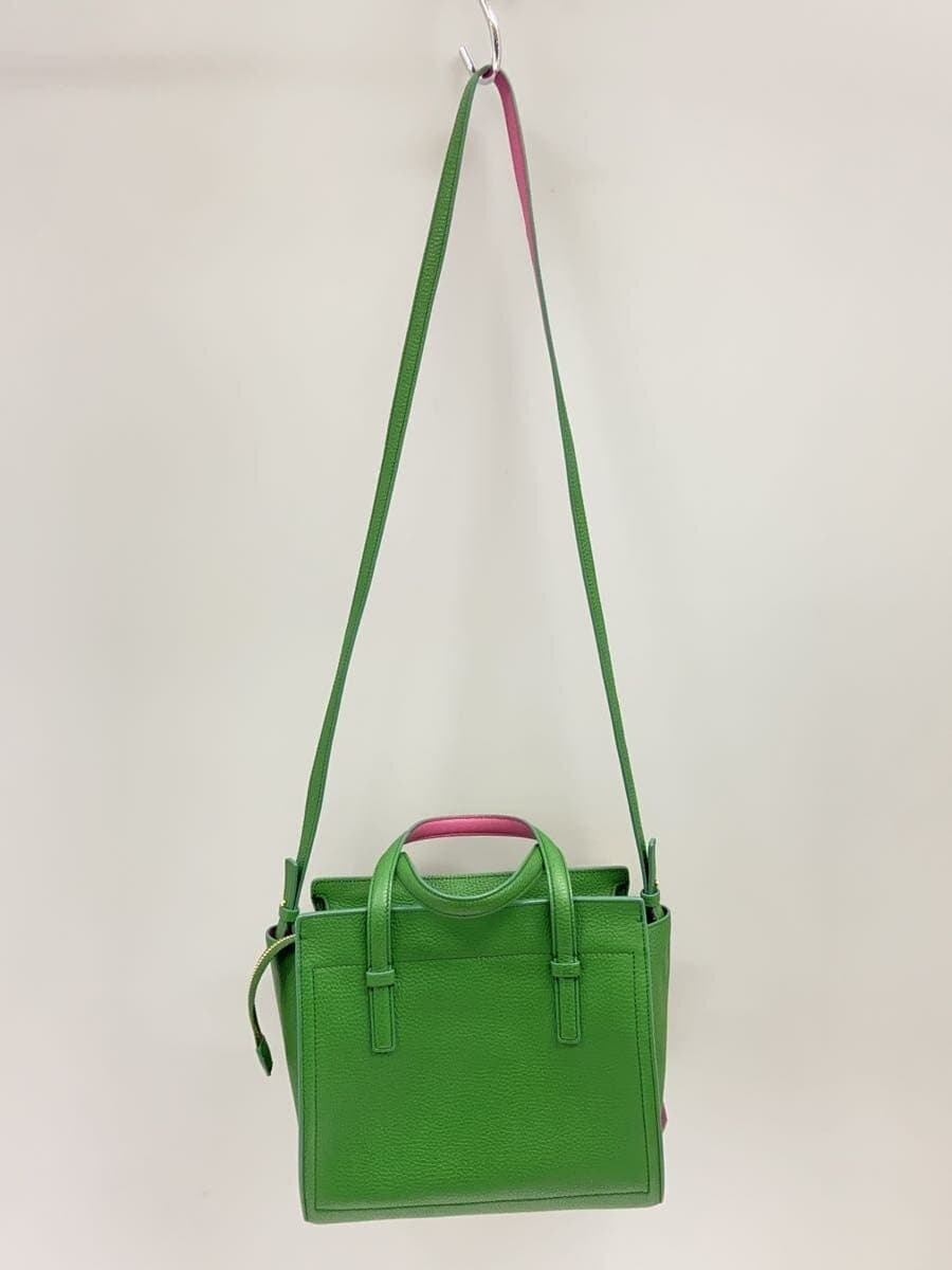 Salvatore Ferragamo shoulder bag leather GRN 3