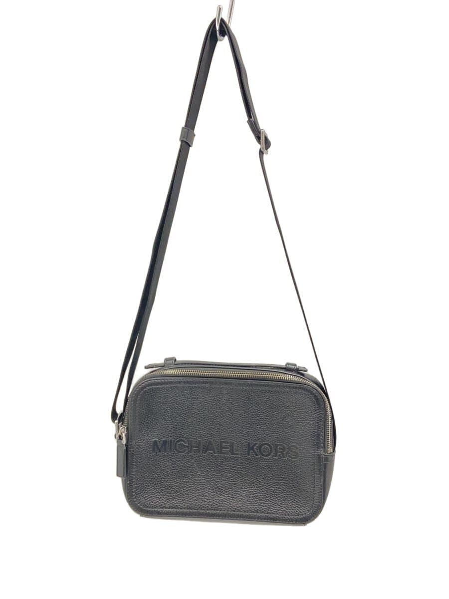 MICHAEL KORS Shoulder Bag Leather Black 37S4LCOL6L