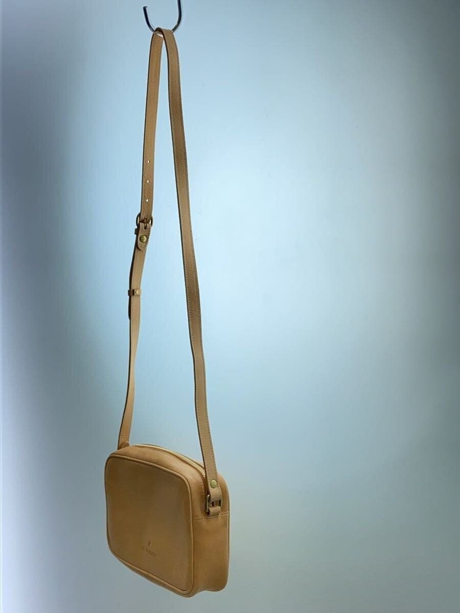 IL BISONTE Shoulder Bag Leather BEG 2