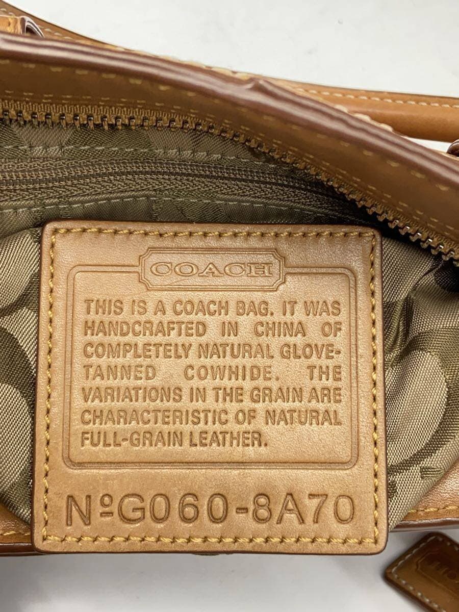 COACH Carry-All_Hamptons Leather CML Solid 8A70 5
