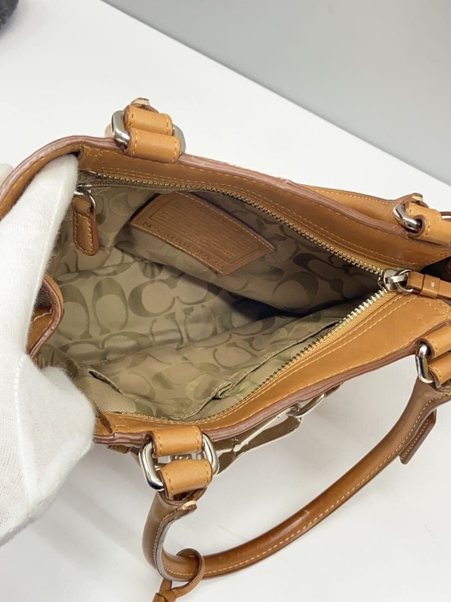 COACH Carry-All_Hamptons Leather CML Solid 8A70 6