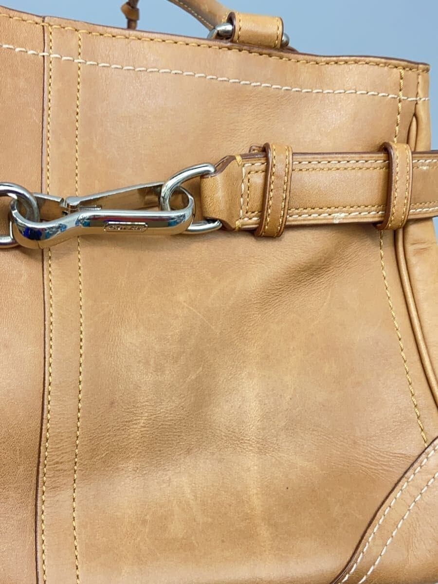 COACH Carry-All_Hamptons Leather CML Solid 8A70 7