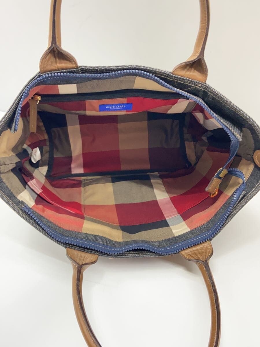 BLUE LABEL CRESTBRIDGE tote bag cotton IDG plain 6