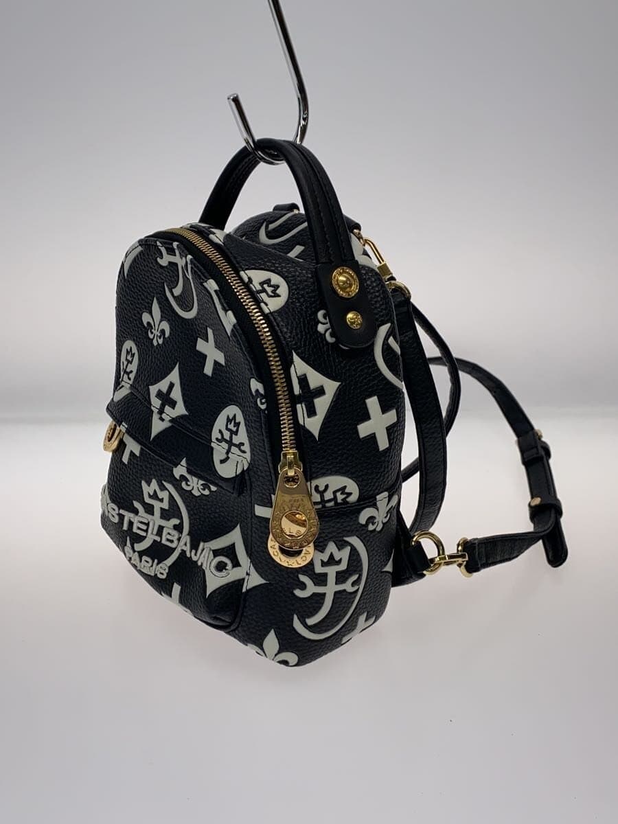 CASTELBAJAC Backpack WHT All Over Pattern 068732 2