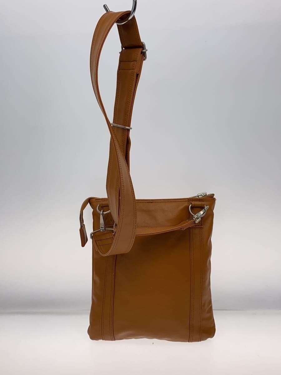 PORTER Shoulder Bag Leather BRW Solid 3
