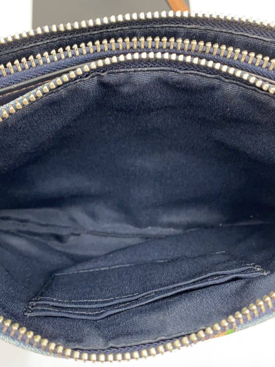 COACH Shoulder Bag Canvas NVY Floral A1781-F57549 7