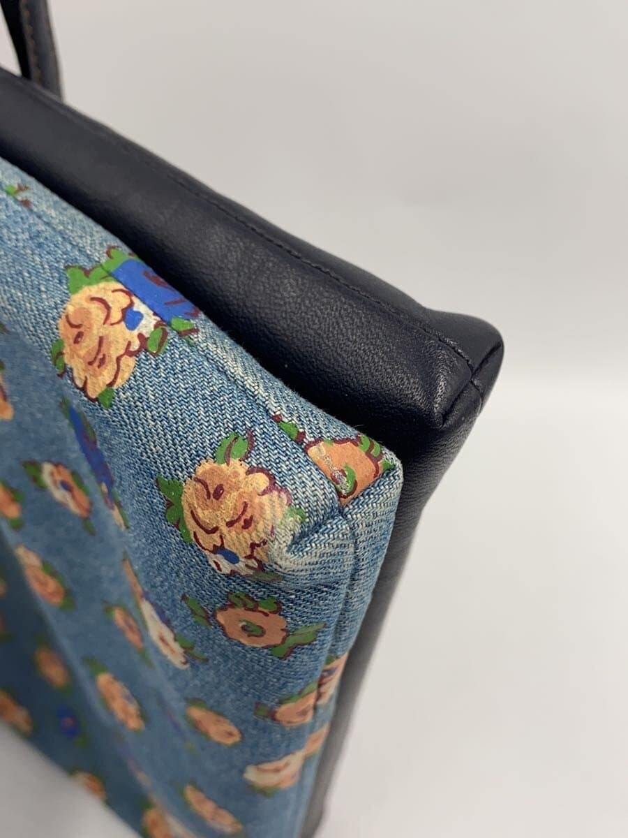 COACH Shoulder Bag Canvas NVY Floral A1781-F57549 8