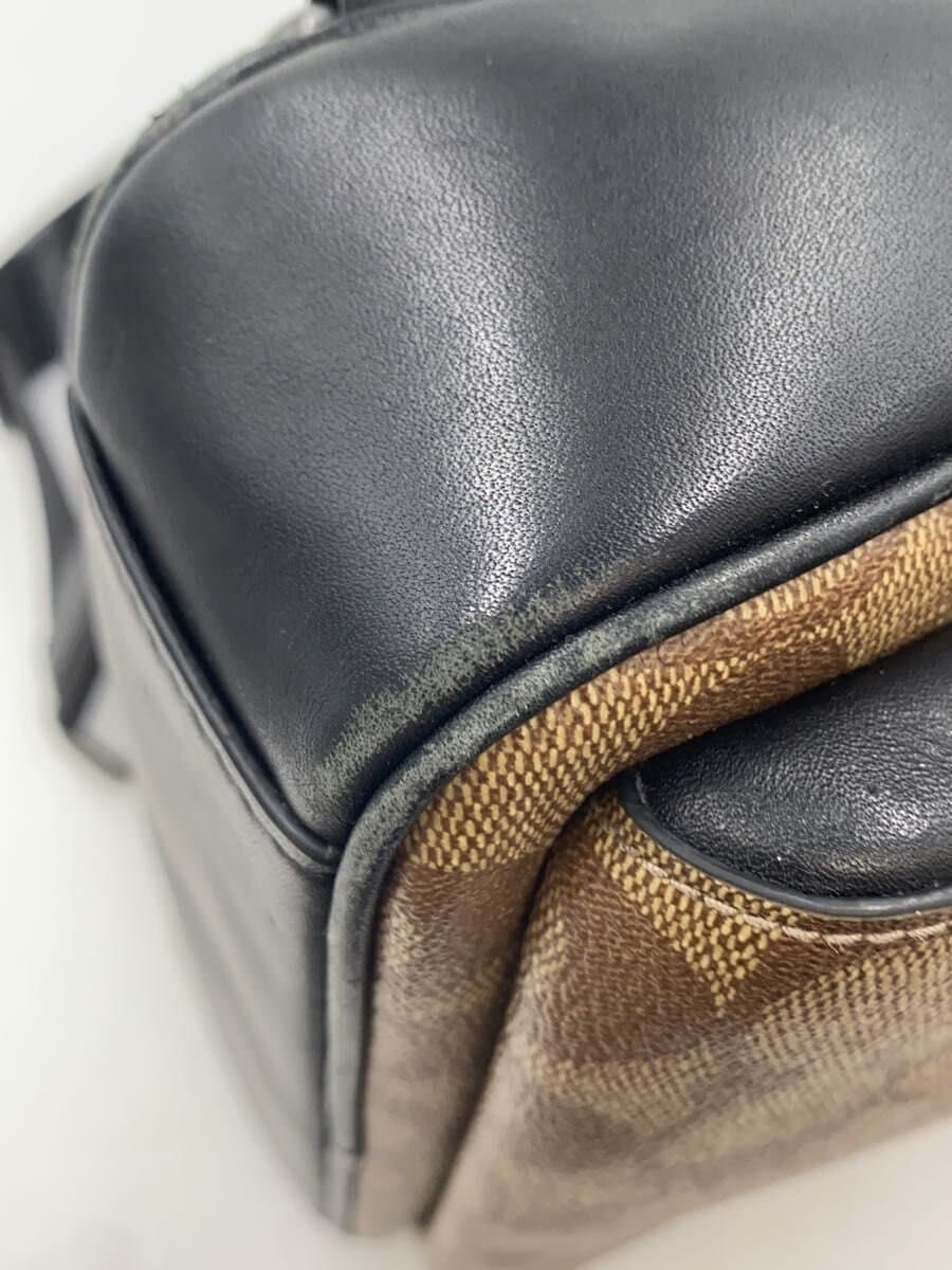 COACH Shoulder Bag PVC BEG All Over Pattern CO910 8