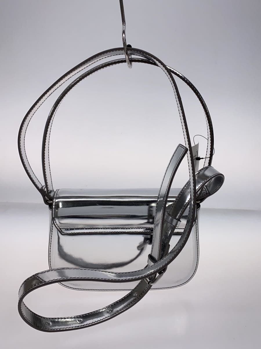DIESEL Shoulder Bag Patent Leather SLV x08396 3