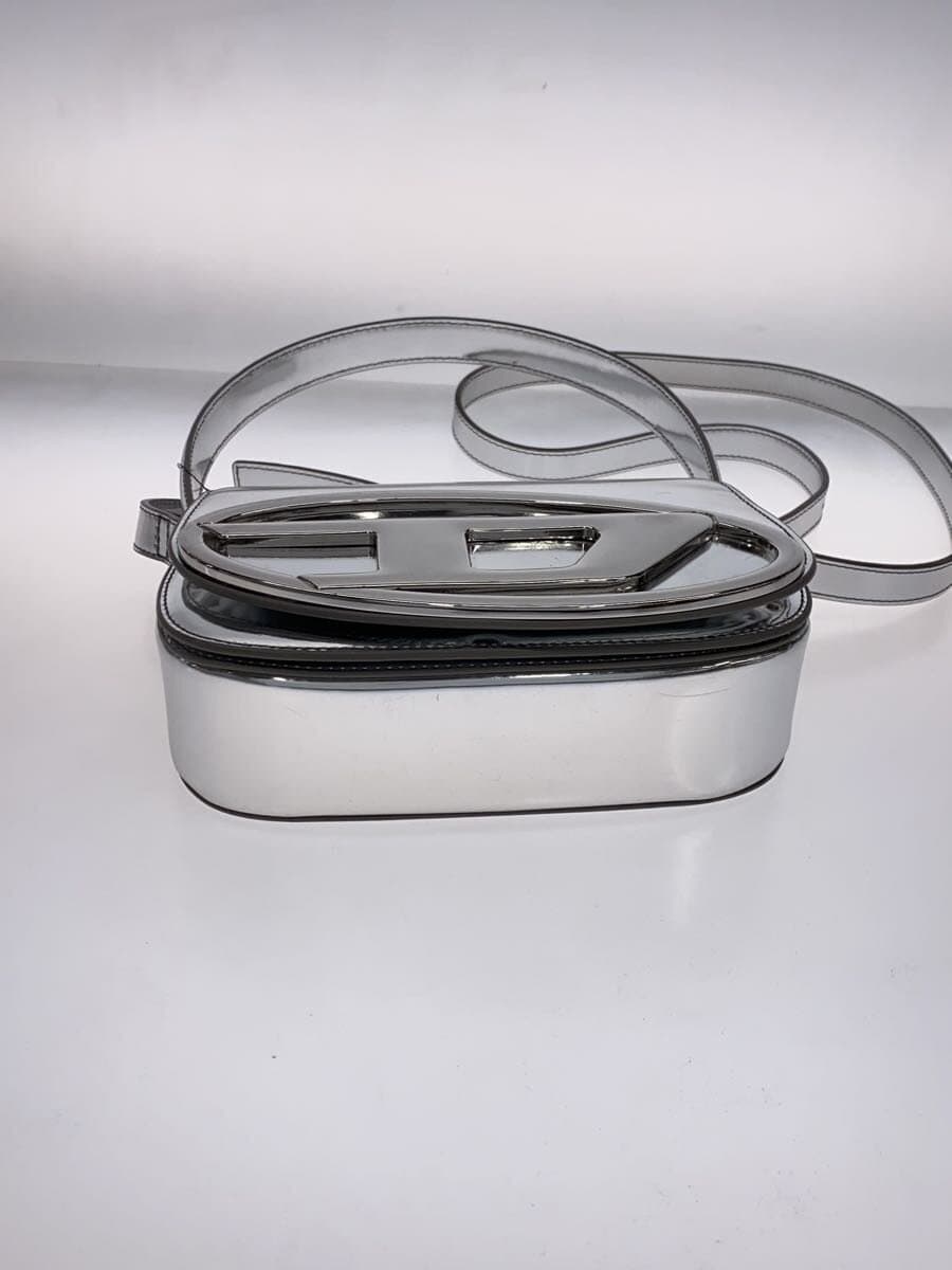 DIESEL Shoulder Bag Patent Leather SLV x08396 4