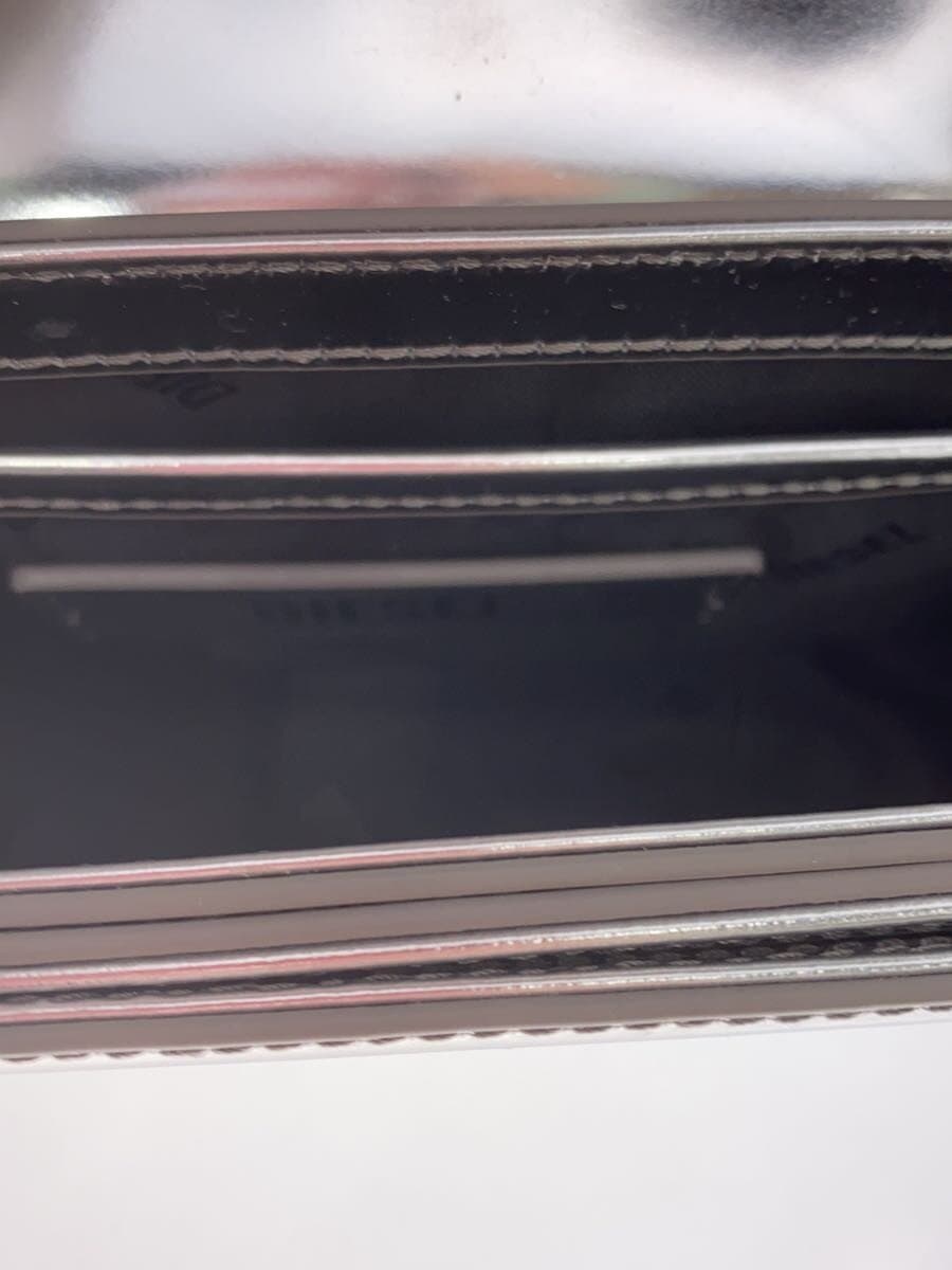 DIESEL Shoulder Bag Patent Leather SLV x08396 6