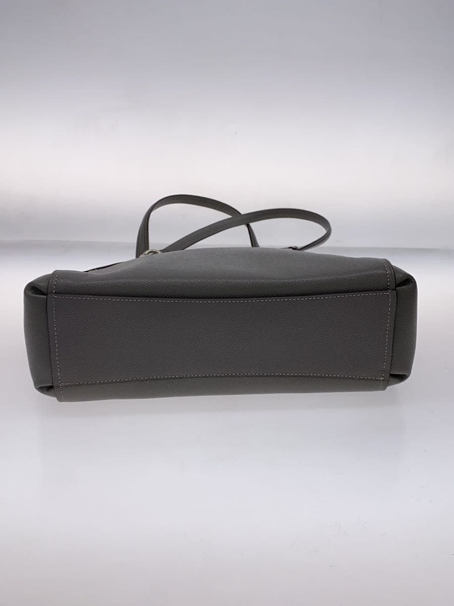 COACH Shoulder Bag Leather GRY Solid B1877-F25397 4