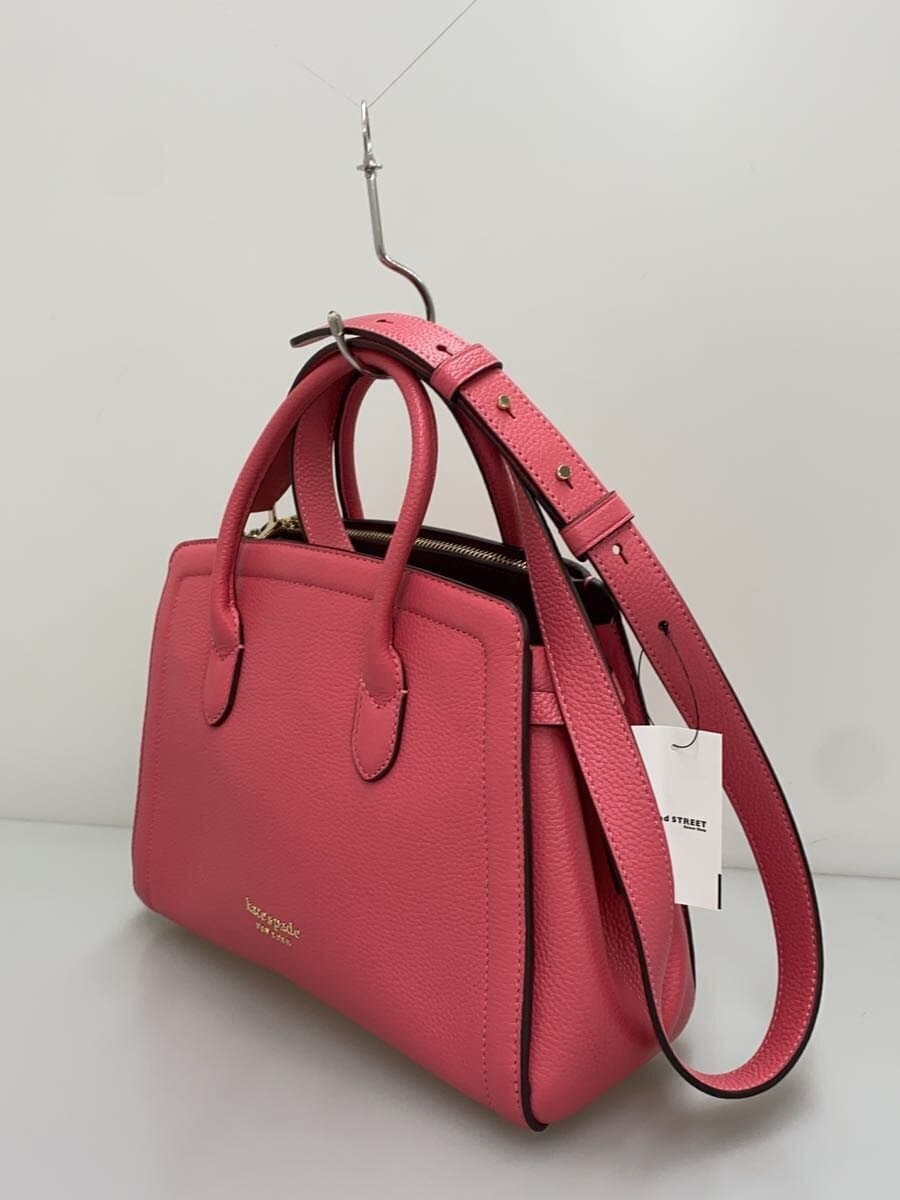 Kate Spade New York Shoulder Bag Leather Pink PXR00398 2
