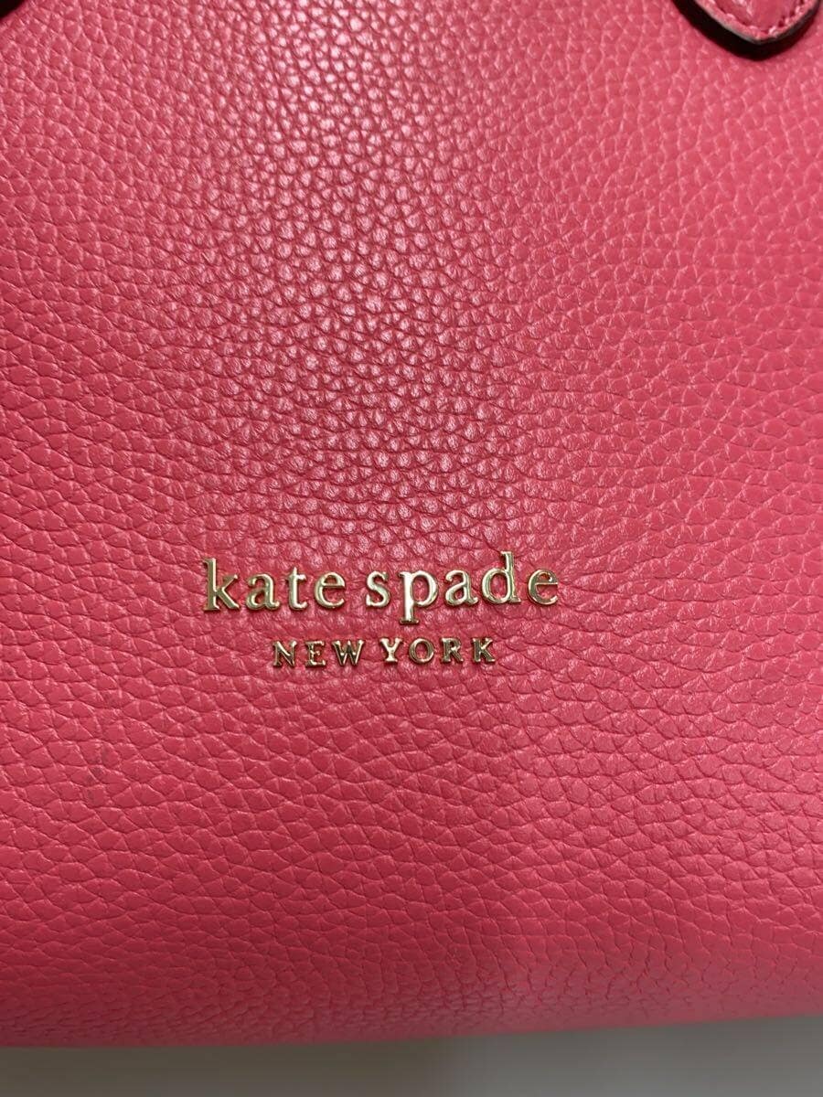 Kate Spade New York Shoulder Bag Leather Pink PXR00398 5