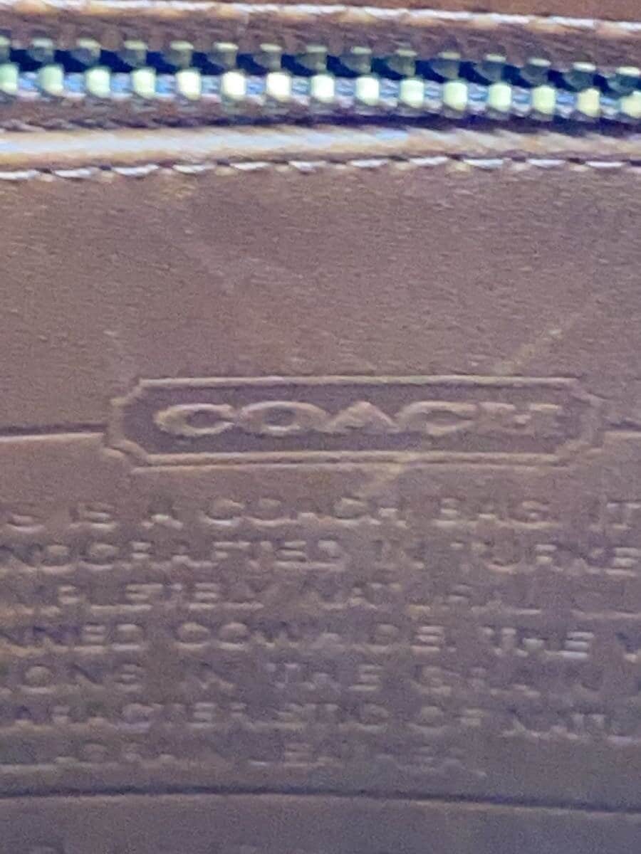 COACH Backpack Leather CML 9960 5