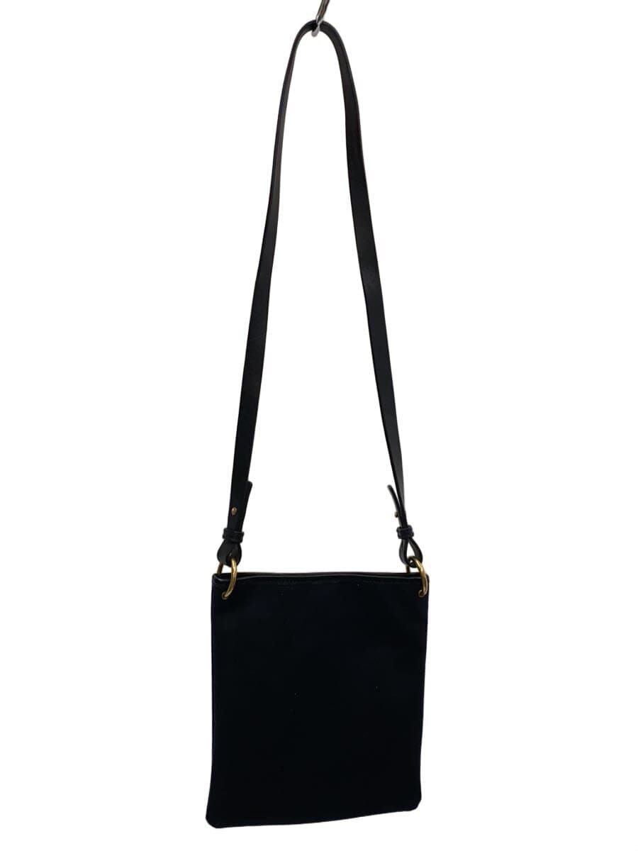 YVES SAINT LAURENT Shoulder Bag Canvas BLK 3