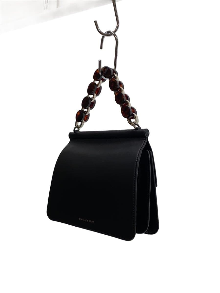 CHARLES&KEITH Handbag Faux Leather BLK 2