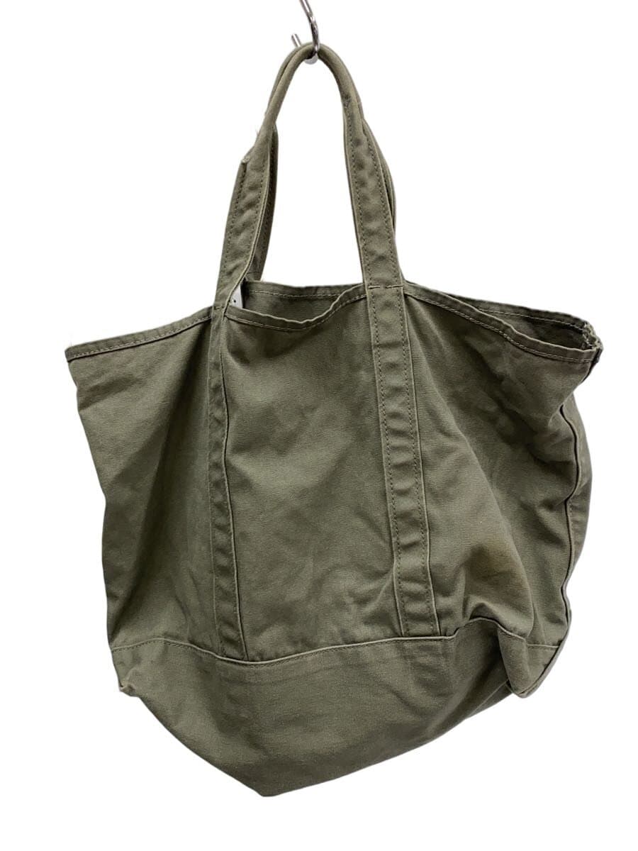 L.L.Bean Tote Bag Cotton KHK 3