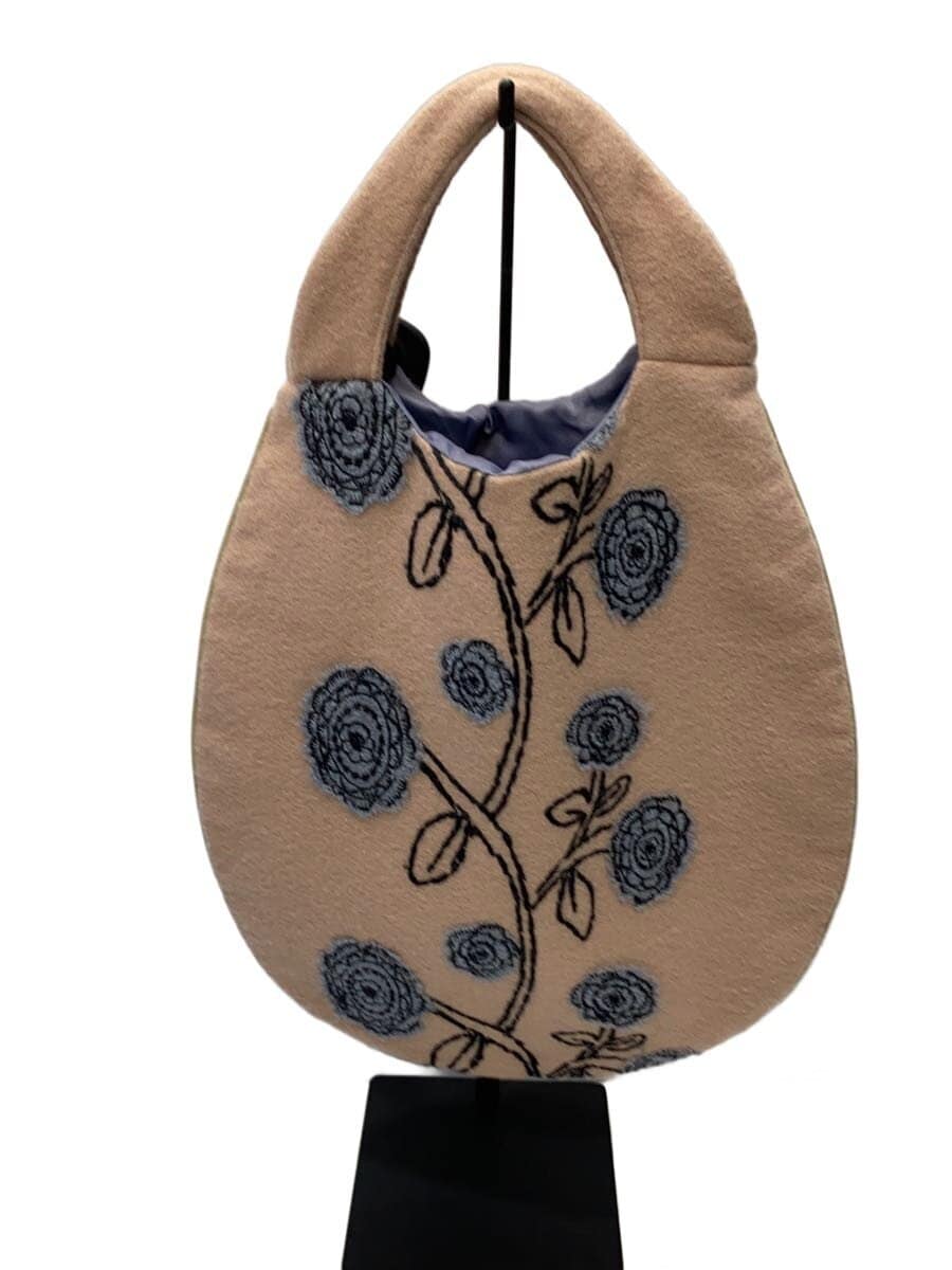 mina perhonengiardino eggbag Wool BEG All Over Pattern ua9807