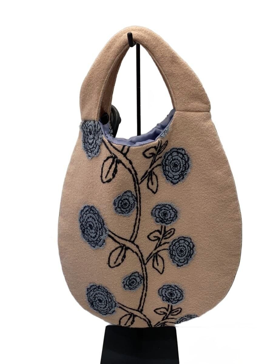 mina perhonengiardino eggbag Wool BEG All Over Pattern ua9807 3