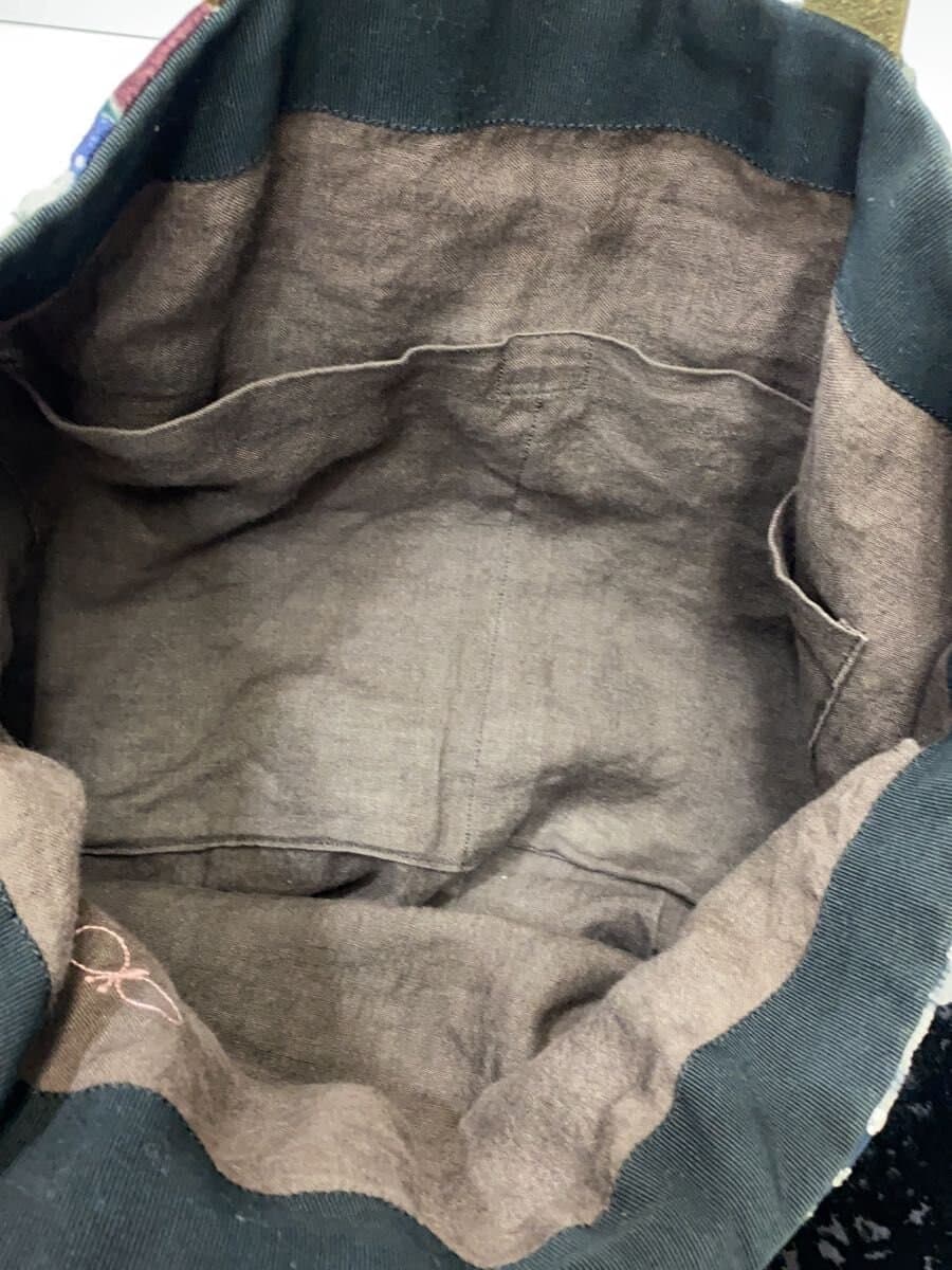 mina perhonenpiecebag Tote Bag Cotton Multicolor All Over Pattern os9008 6