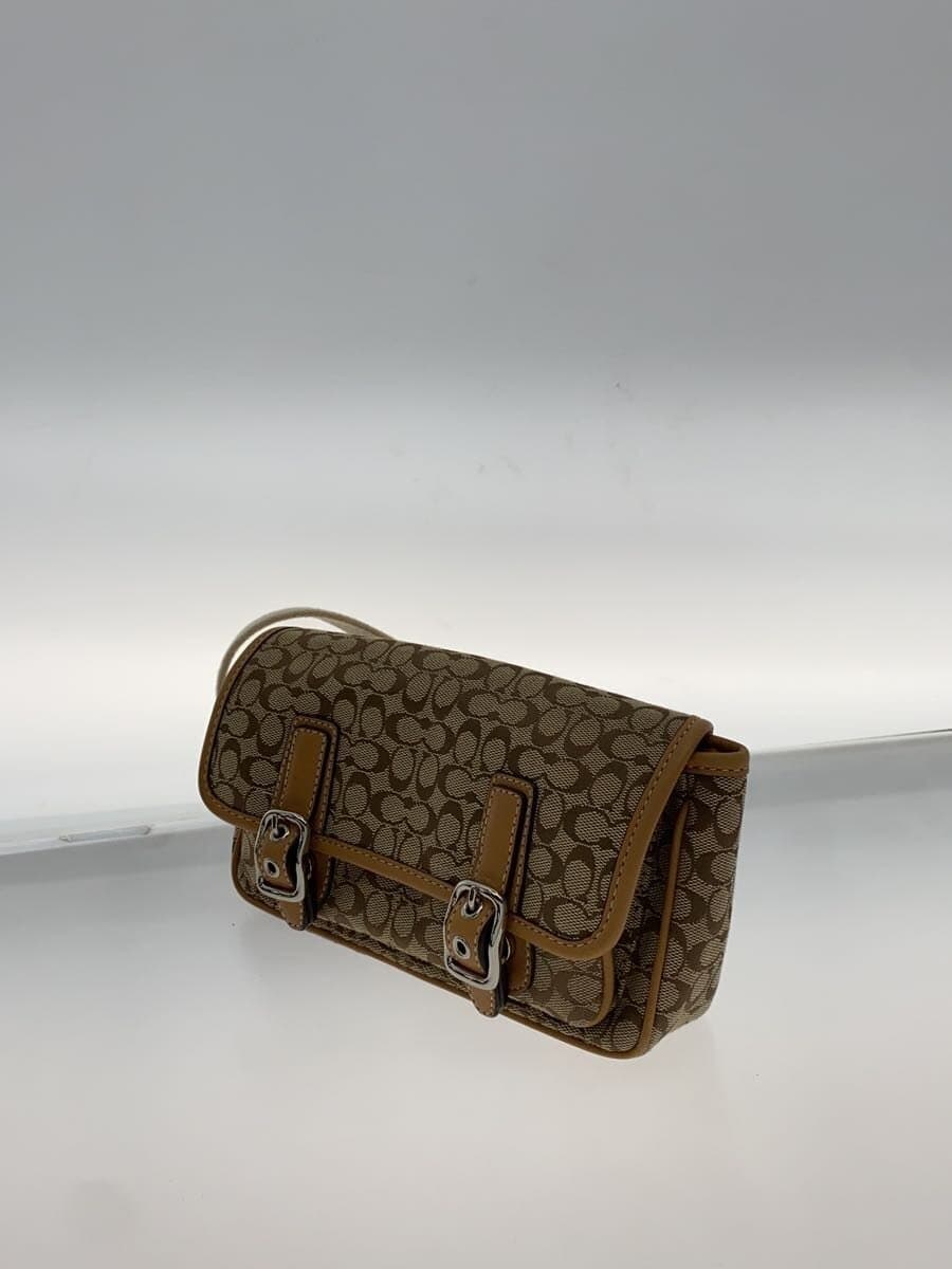 COACH Shoulder Bag BEG All Over Pattern 2
