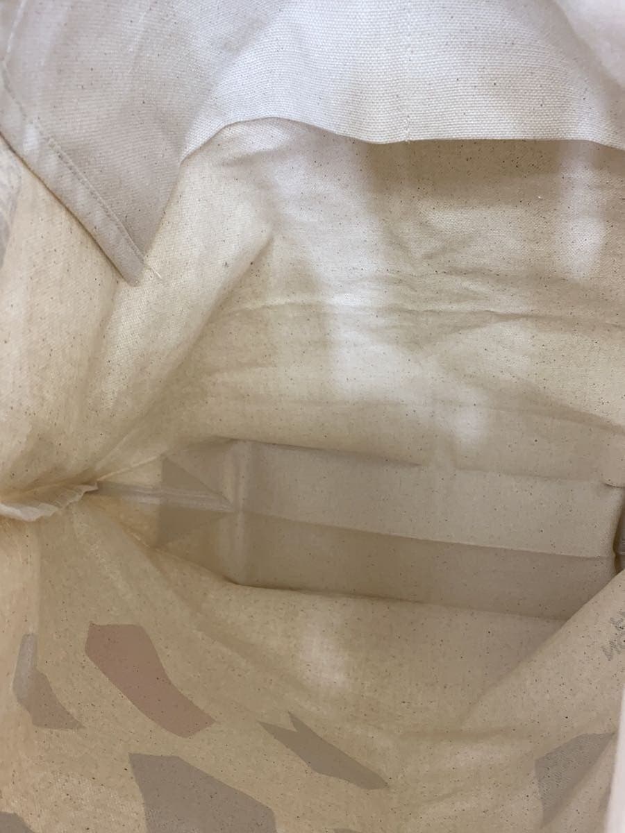 THE NORTH FACE Tote Bag WHT Print nm72550r 6