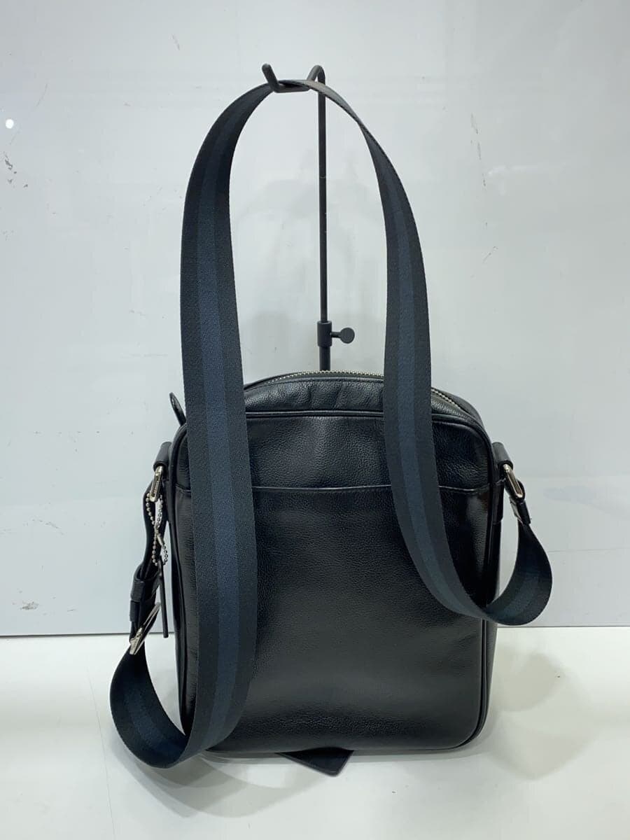 COACH Shoulder Bag Leather BLK 54782 3