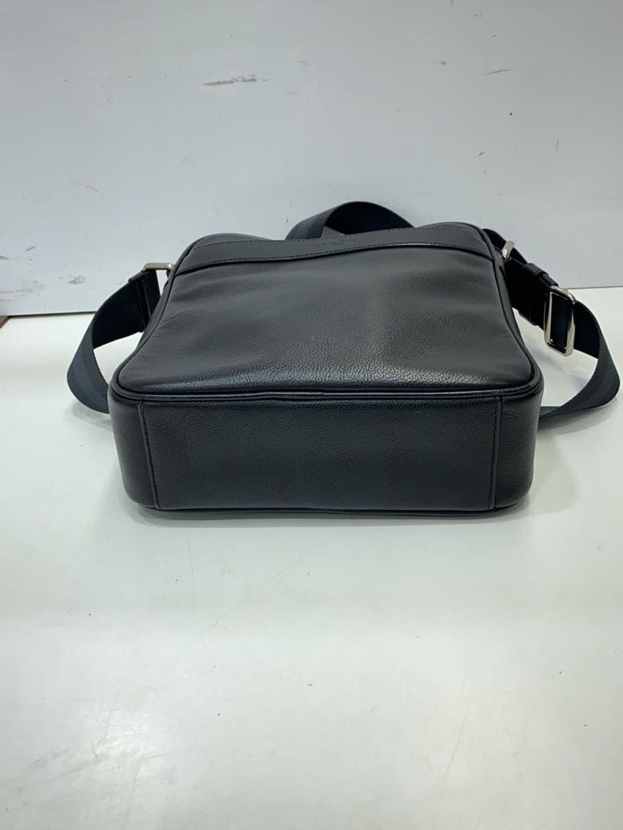 COACH Shoulder Bag Leather BLK 54782 4