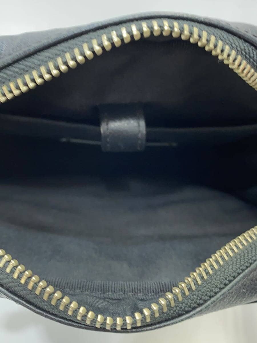 COACH Shoulder Bag Leather BLK 54782 6