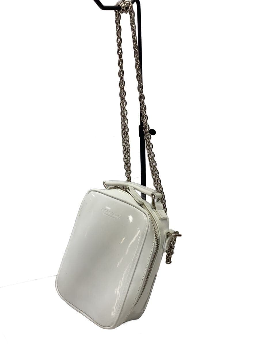 JUNYA WATANABE COMME des GARCONS Shoulder Bag Enamel WHT Plain 2